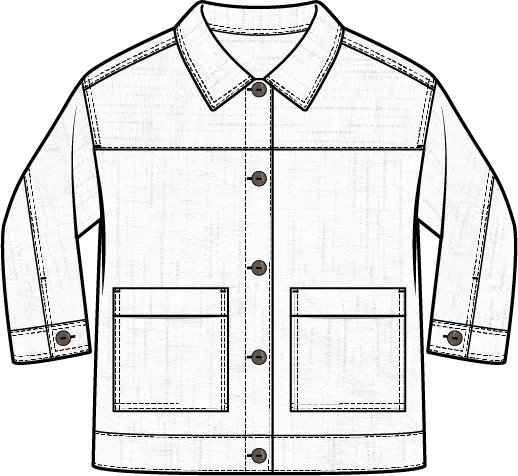 Vista Washed Cotton Beach Jacket