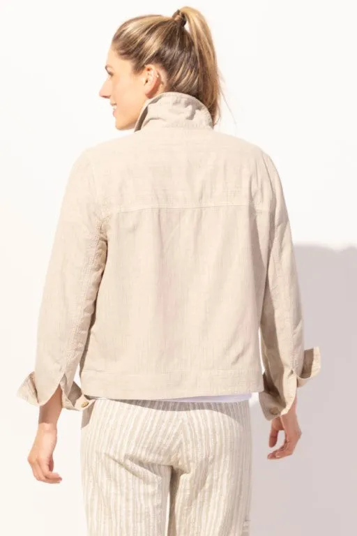 Vista Washed Cotton Beach Jacket