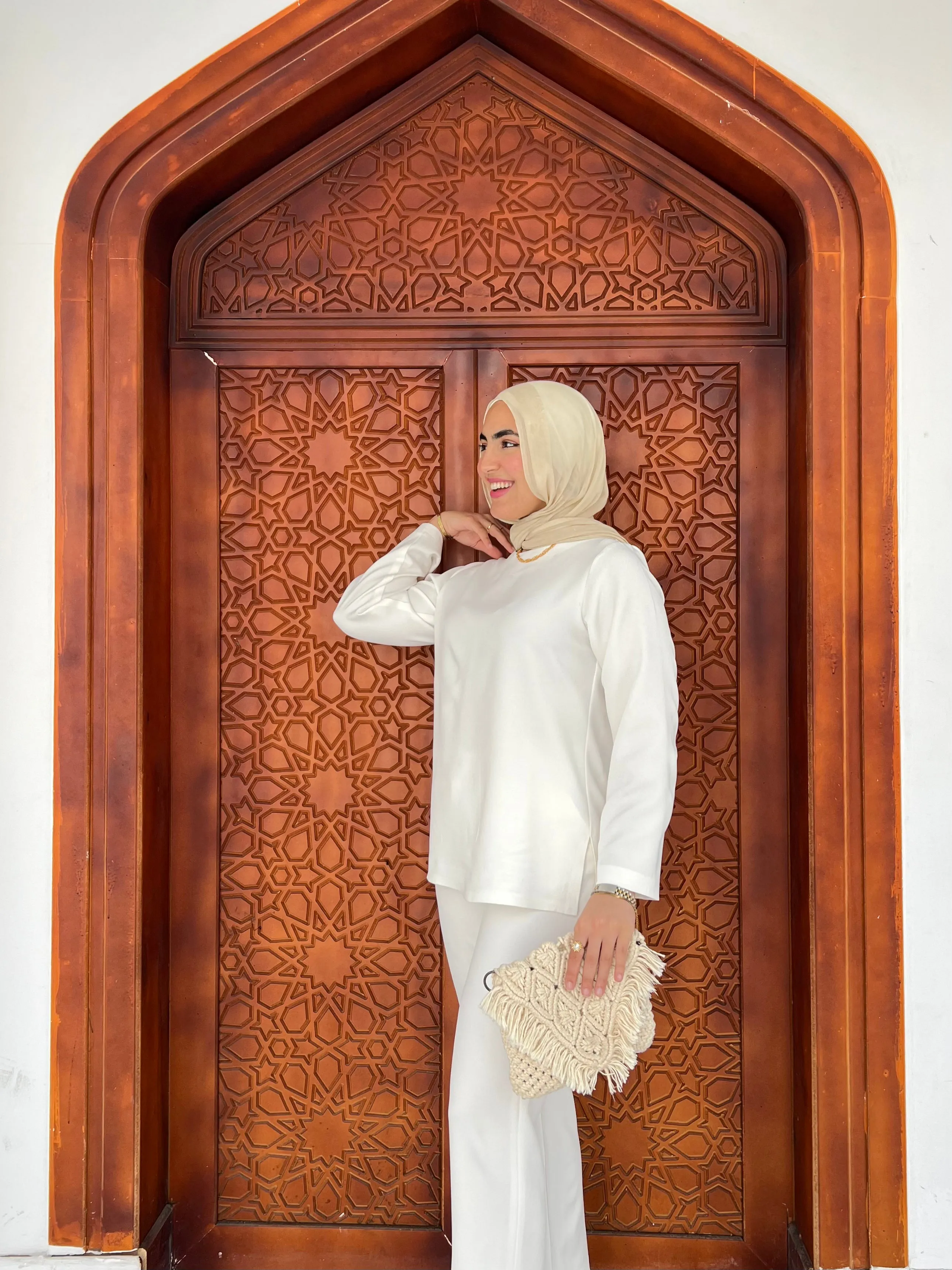 White Classic Blouse & Pants