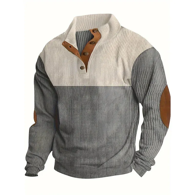 Wilfred™ | Long-Sleeve Sweater with Button Placket