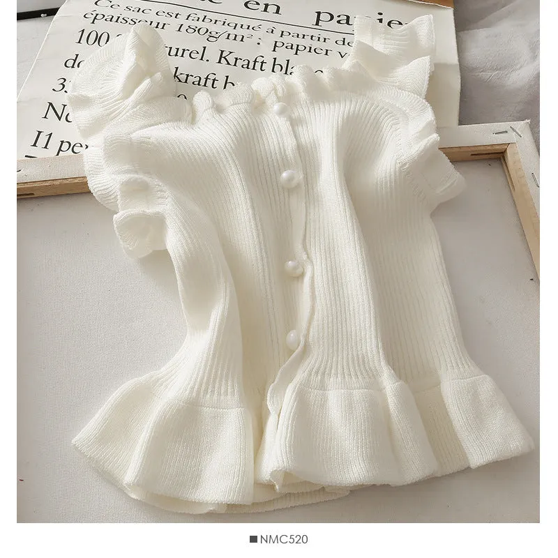 Woman Knitted Tank Top Women Strap Vest Sexy Female Knitting Crop Top Dropshipping