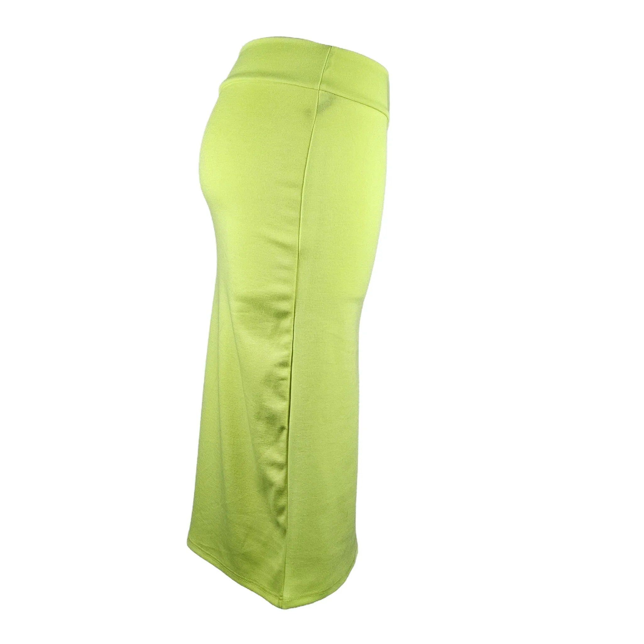 Women's High-Rise Midi Pencil Skirt in Assorted Colors