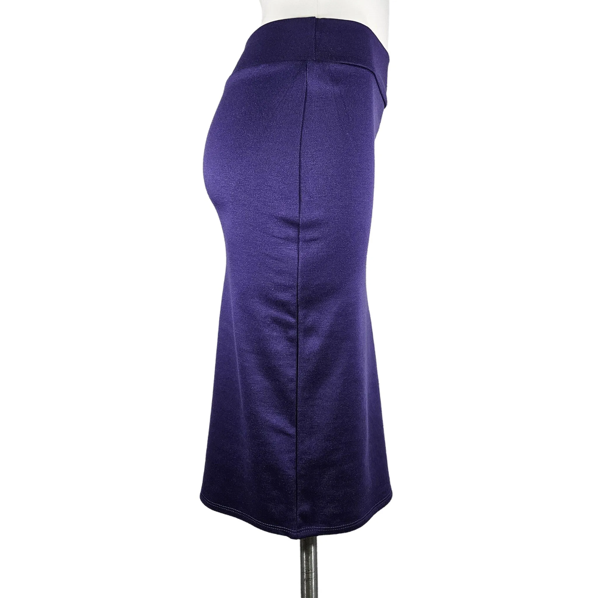 Women's High-Rise Midi Pencil Skirt in Assorted Colors