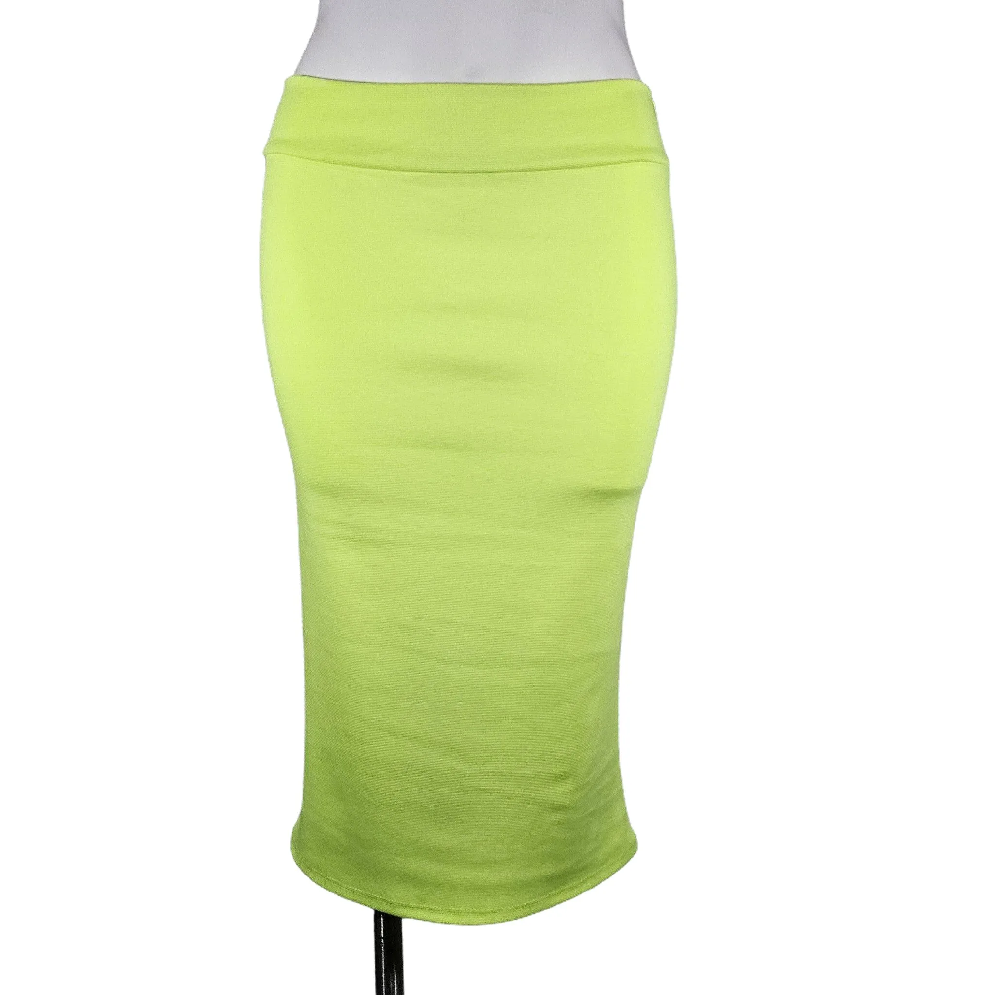 Women's High-Rise Midi Pencil Skirt in Assorted Colors