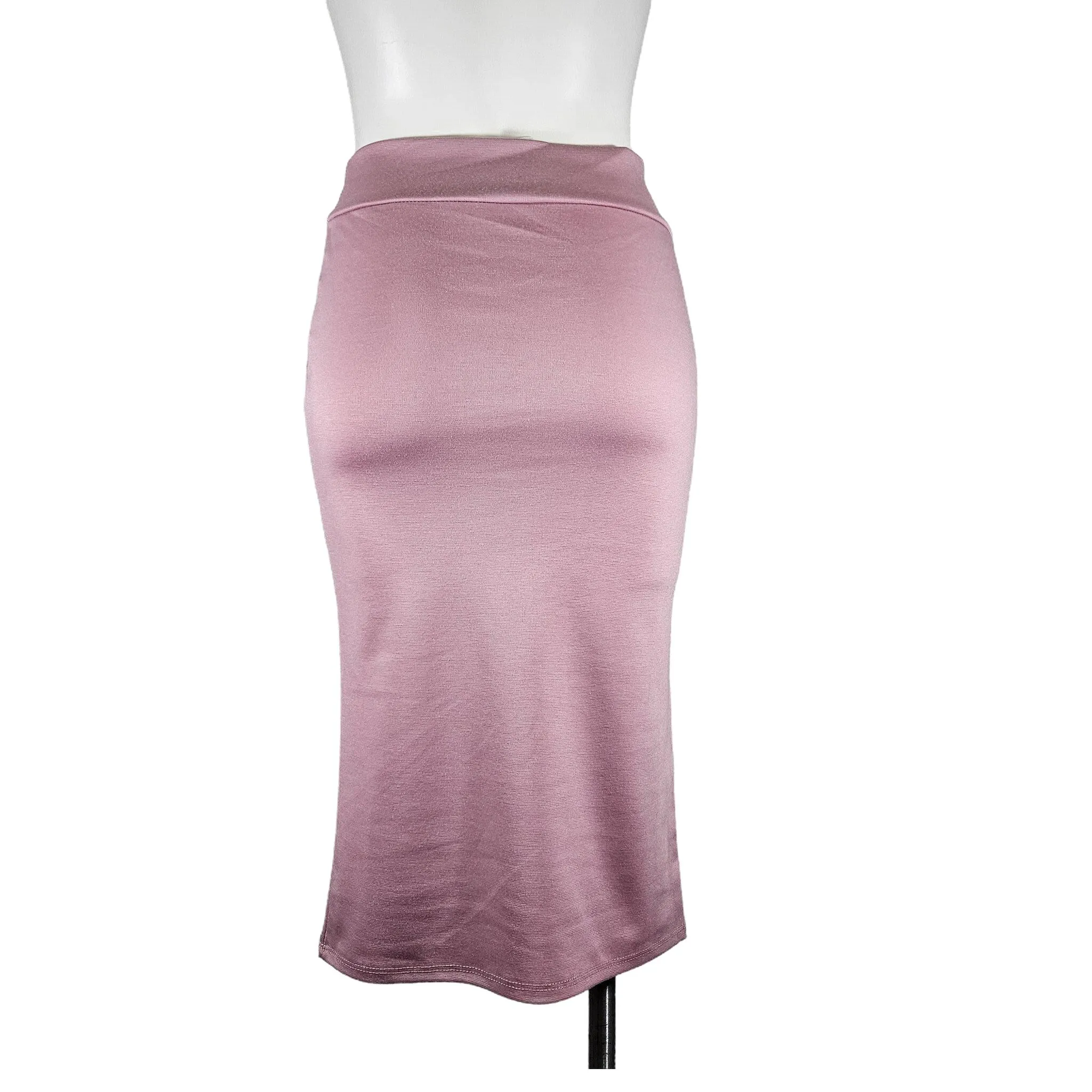 Women's High-Rise Midi Pencil Skirt in Assorted Colors