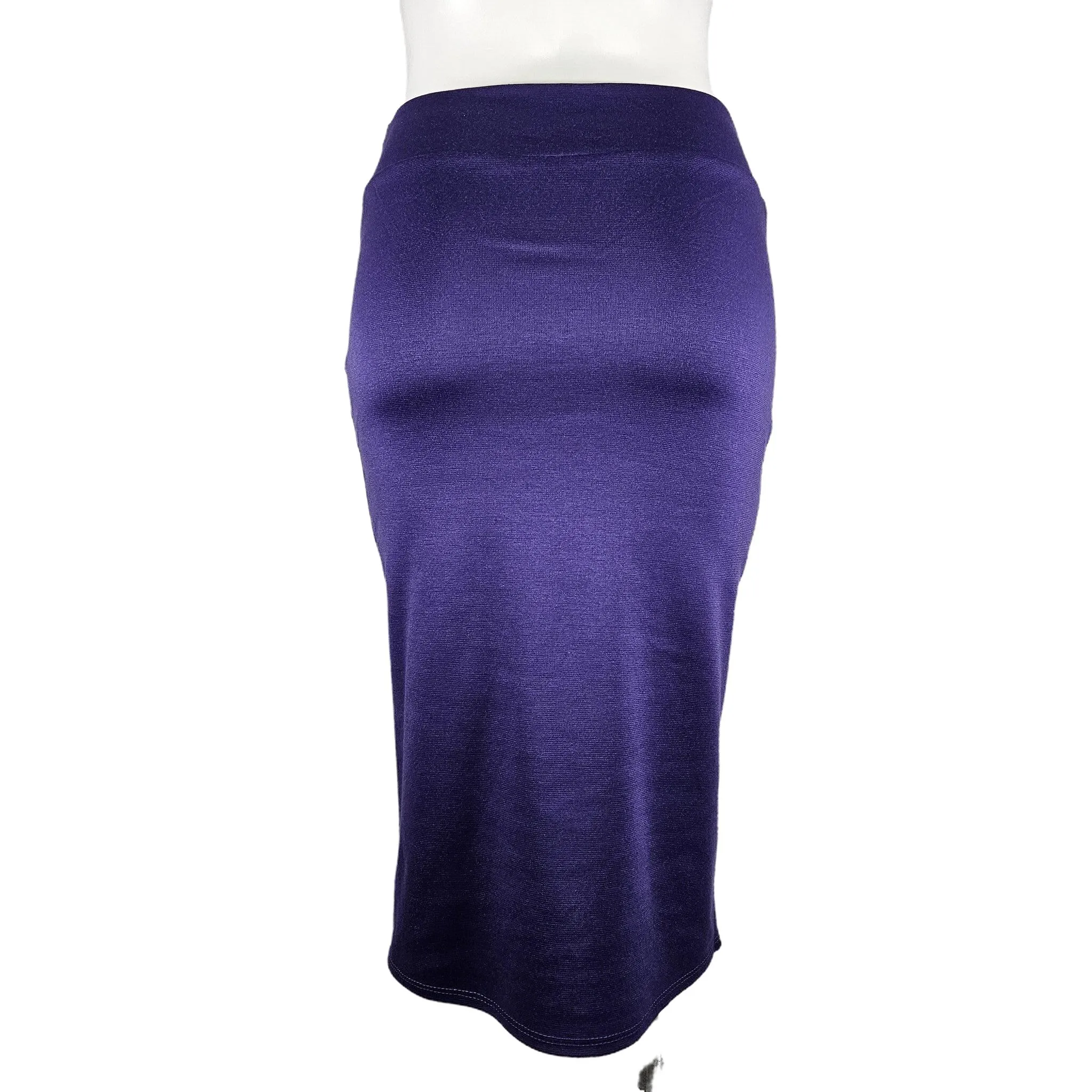 Women's High-Rise Midi Pencil Skirt in Assorted Colors