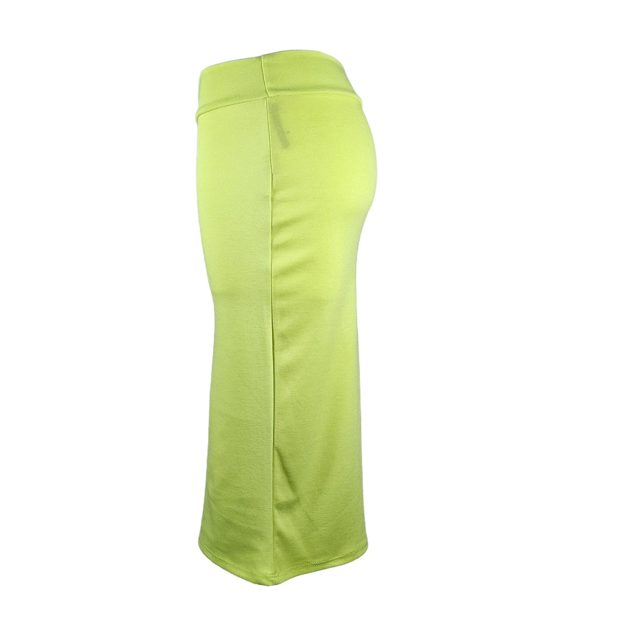 Women's High-Rise Midi Pencil Skirt in Assorted Colors