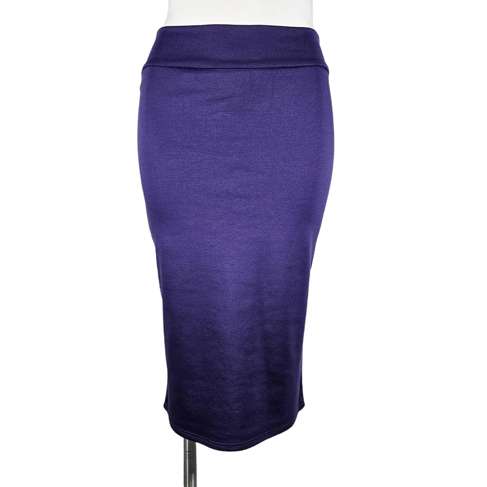 Women's High-Rise Midi Pencil Skirt in Assorted Colors