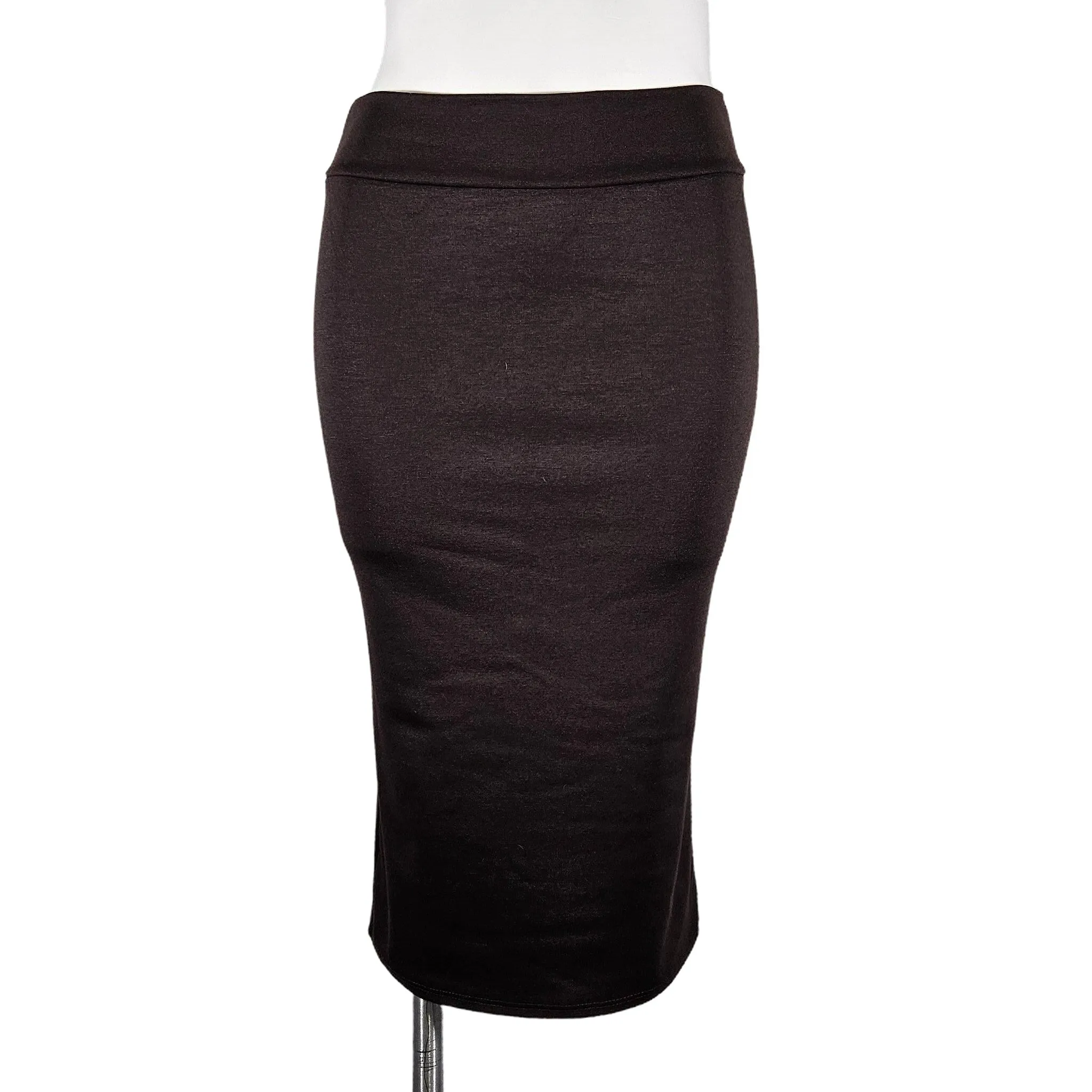 Women's High-Rise Midi Pencil Skirt in Assorted Colors