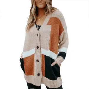 Womens Oversized Open Front Fuzzy Cardigan Sweaters Long Sleeve Casual Slouchy Fluffy Loose Knit Sweater K116