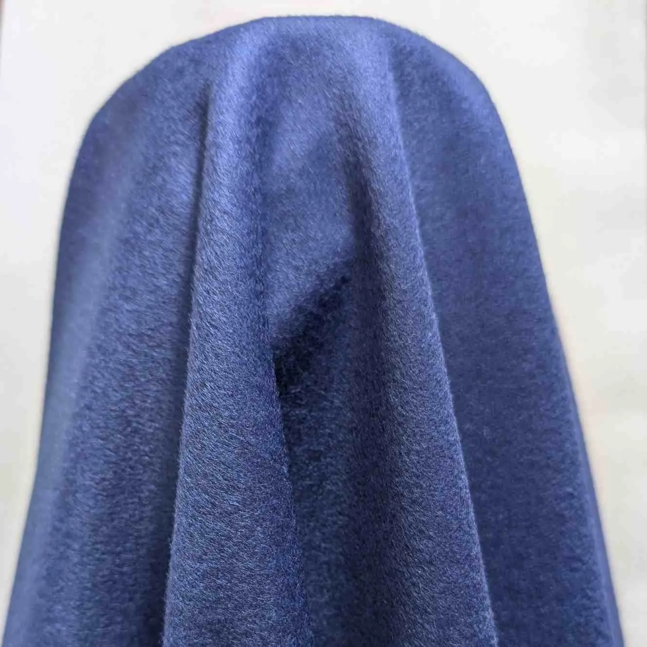 Wool, Cashmere Look in Sea Blue