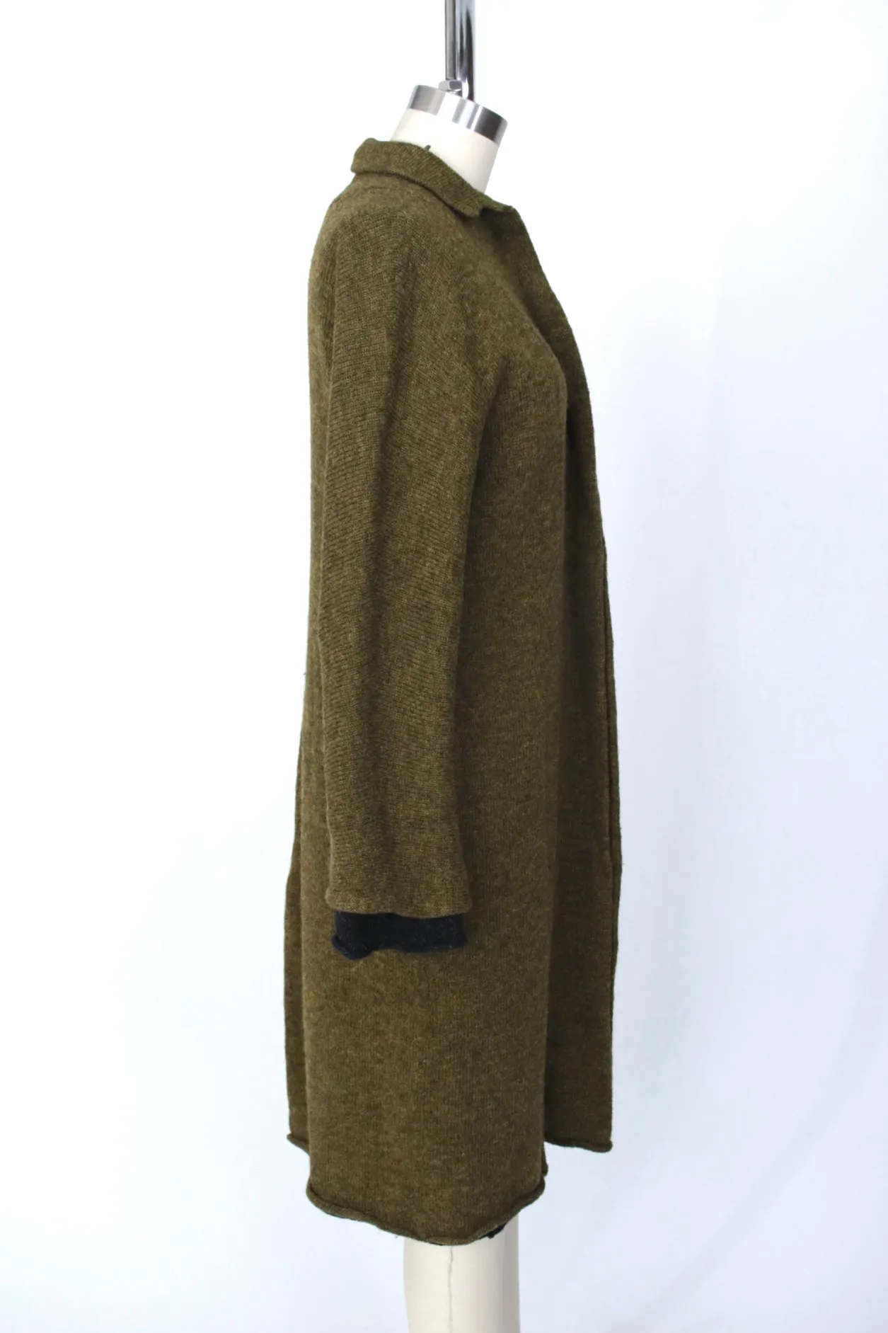 Y's Yohji Yamamoto Wool Double Knit Coat*